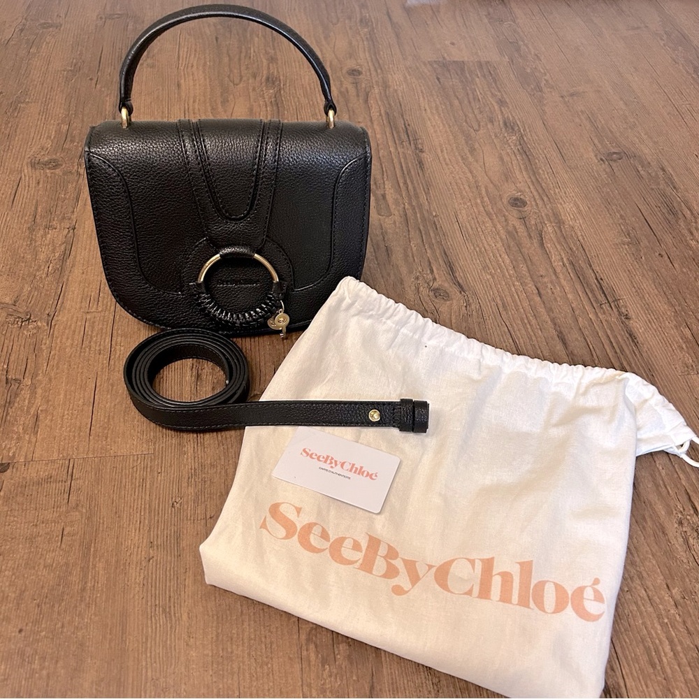 See By Chloe Black Hana Handbag - Picture 10 of 11